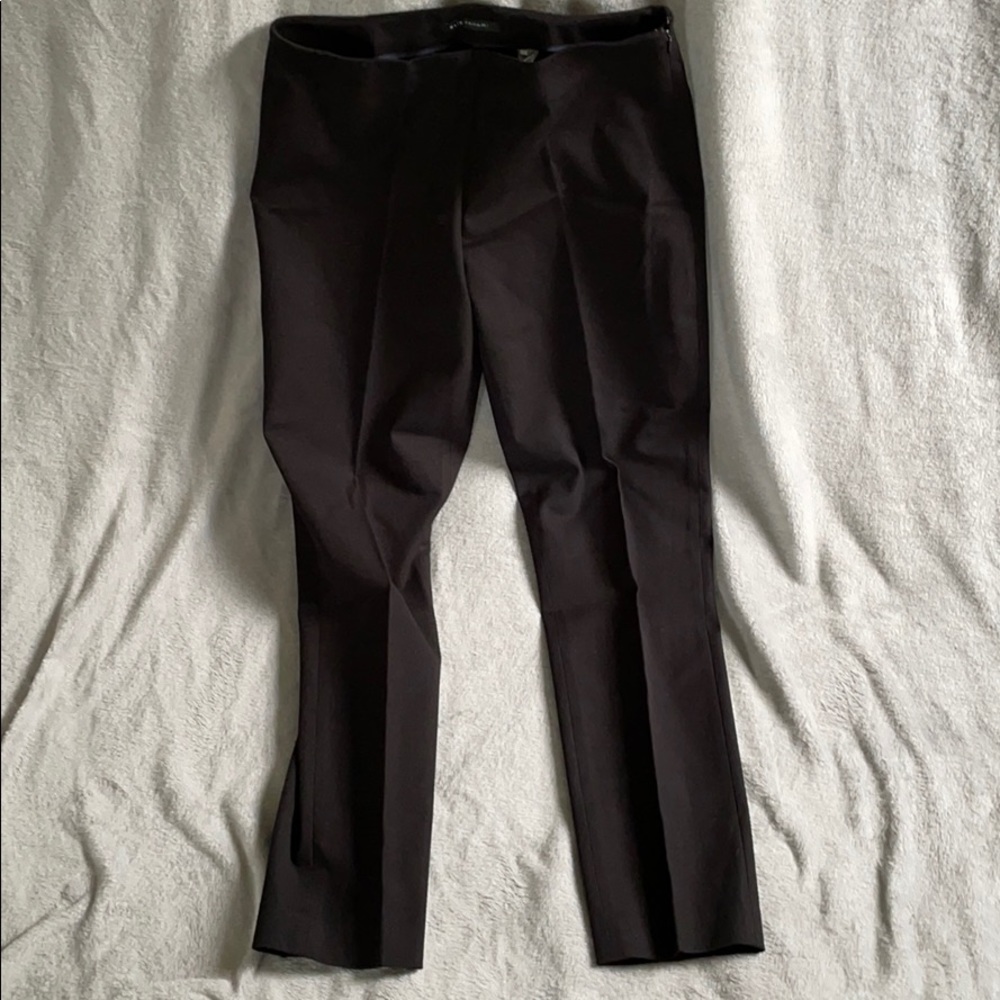 ElieTahari JULIETTE LONG SKINNY STRETCH TWILL PANT - Picture 1 of 5